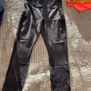 Fabletics black spandex long